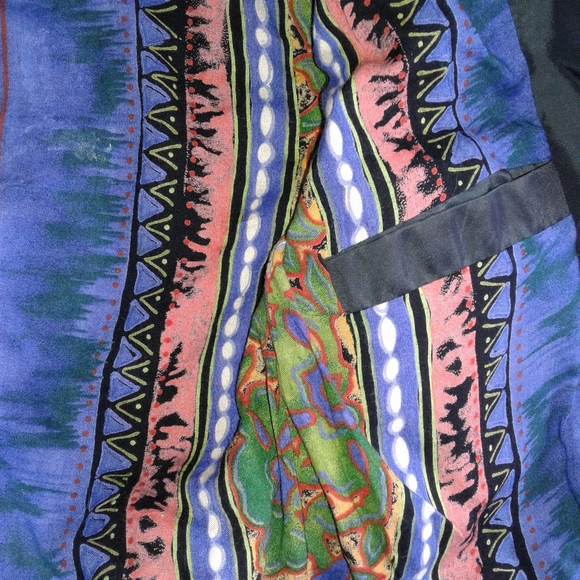 RARE Tony Nowak Embroidered bomber crop Jacket World Gym Gorilla 90's Sz L - Picture 6 of 8